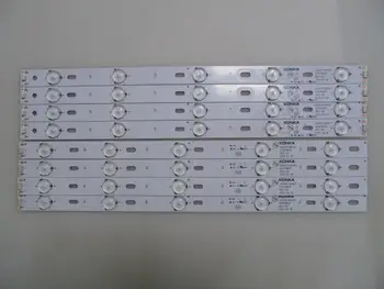 8pcs/set de fundal cu LED strip pentru Toshiba Dl3954(o)f Konka LED40F3300DC 35016696 35016697