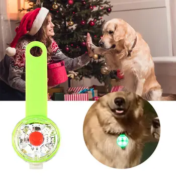 LED-uri de Câine Guler Reglabil Pandantiv Lumina Gulere Câine USB Reîncărcabilă Schimbătoare Luminos Guler pentru animale de Companie în condiții de Siguranță Moale Guler de Câine F