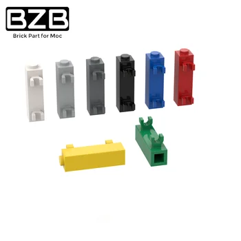 BZB MOC 60583 1x1x3 Singură Parte Cu Două Orizontale Clip Gura Caramida High-tech Building Block Model de Copil Jucărie DIY mai Bune Cadouri