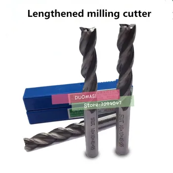 5pcs 3.0~8.0 mm 3 Flaut HSS & Extinse de Aluminiu End Mill-Cutter CNC Pic de Frezat Mașini-unelte de Tăiere instrumente.(3F-3/4/5/6/7/8)