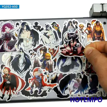 50pcs Anime Craniul Regelui de Strigoi Oase Magie Face Telefon Laptop Masina Autocolante pentru Notebook-uri de Chitara de Bagaje Skateboard Autocolant