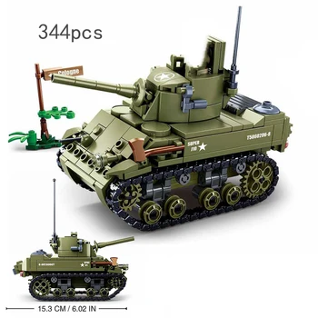 2021 nou tanc Militar seturi ww2 germania ne T34 model blocuri kituri de armată al doilea război mondial 2 1 i ii panzer vehicule blindate